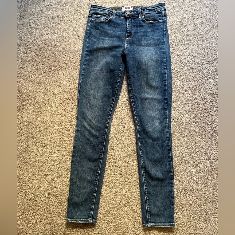 Paige skinny jeans size 29